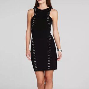 BCBG MAXAZRIA Roxanne Sheath Dress black size 12 women